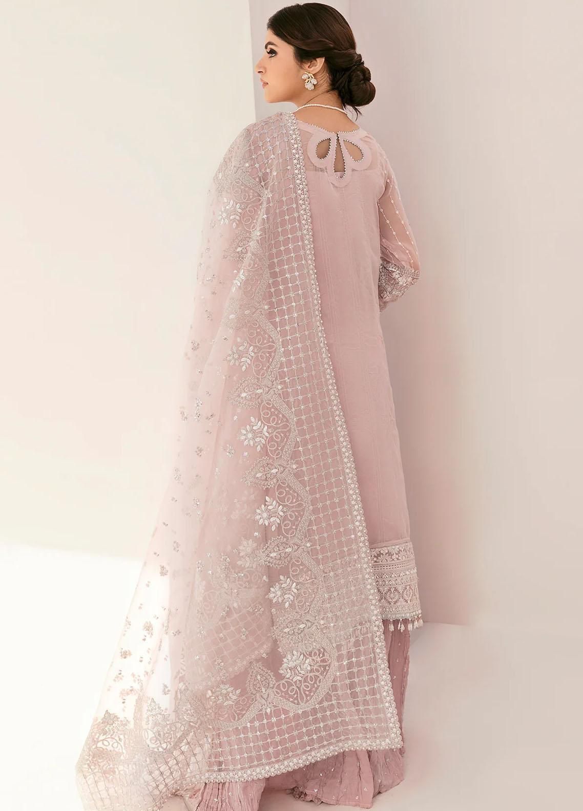 Baroque – Organza Embroidered 3Pc Suit