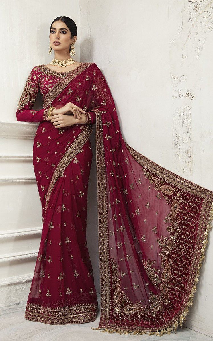 Maria B – Wedding Collection Saree