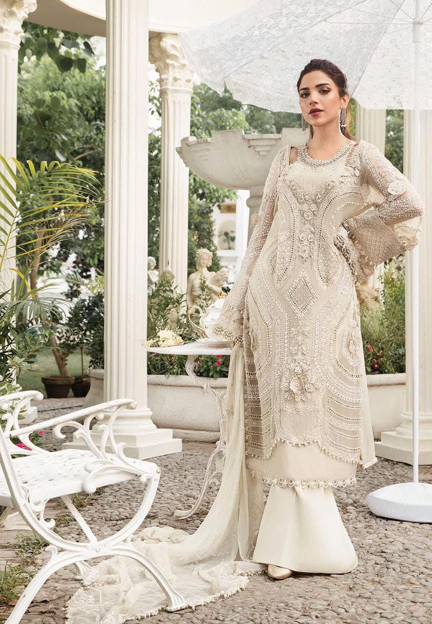 Maria B – Chiffon Luxury 3Pc Suit