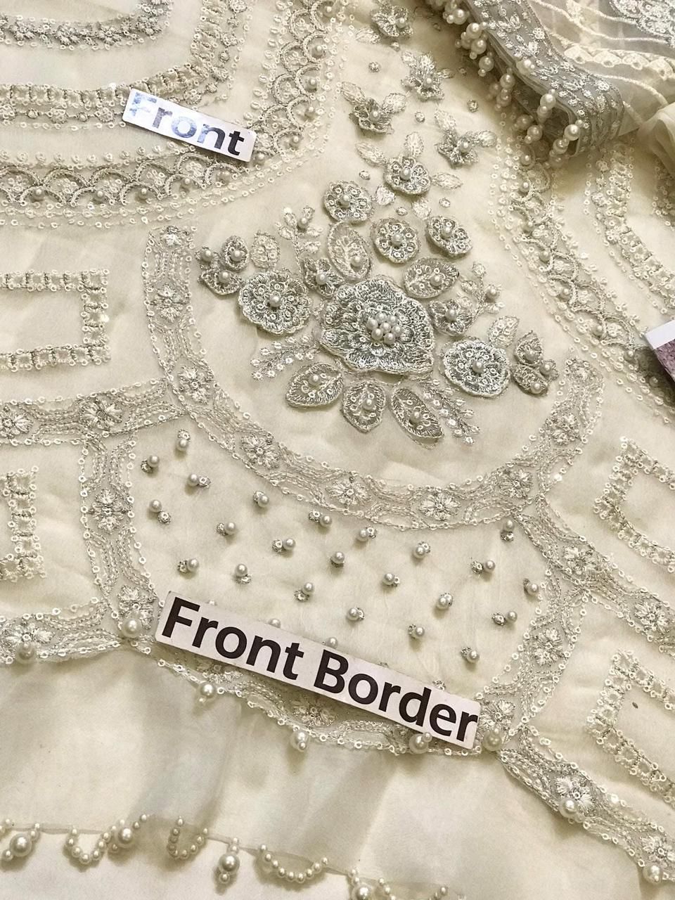 Maria B – Chiffon Luxury 3Pc Suit