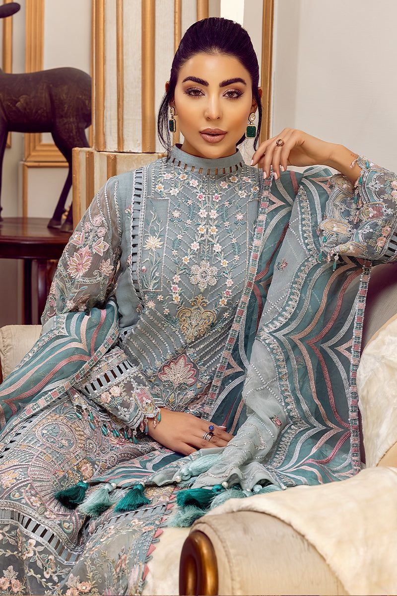 Ahmozi Presents – Adan Libas Chiffon Embroidered Collection