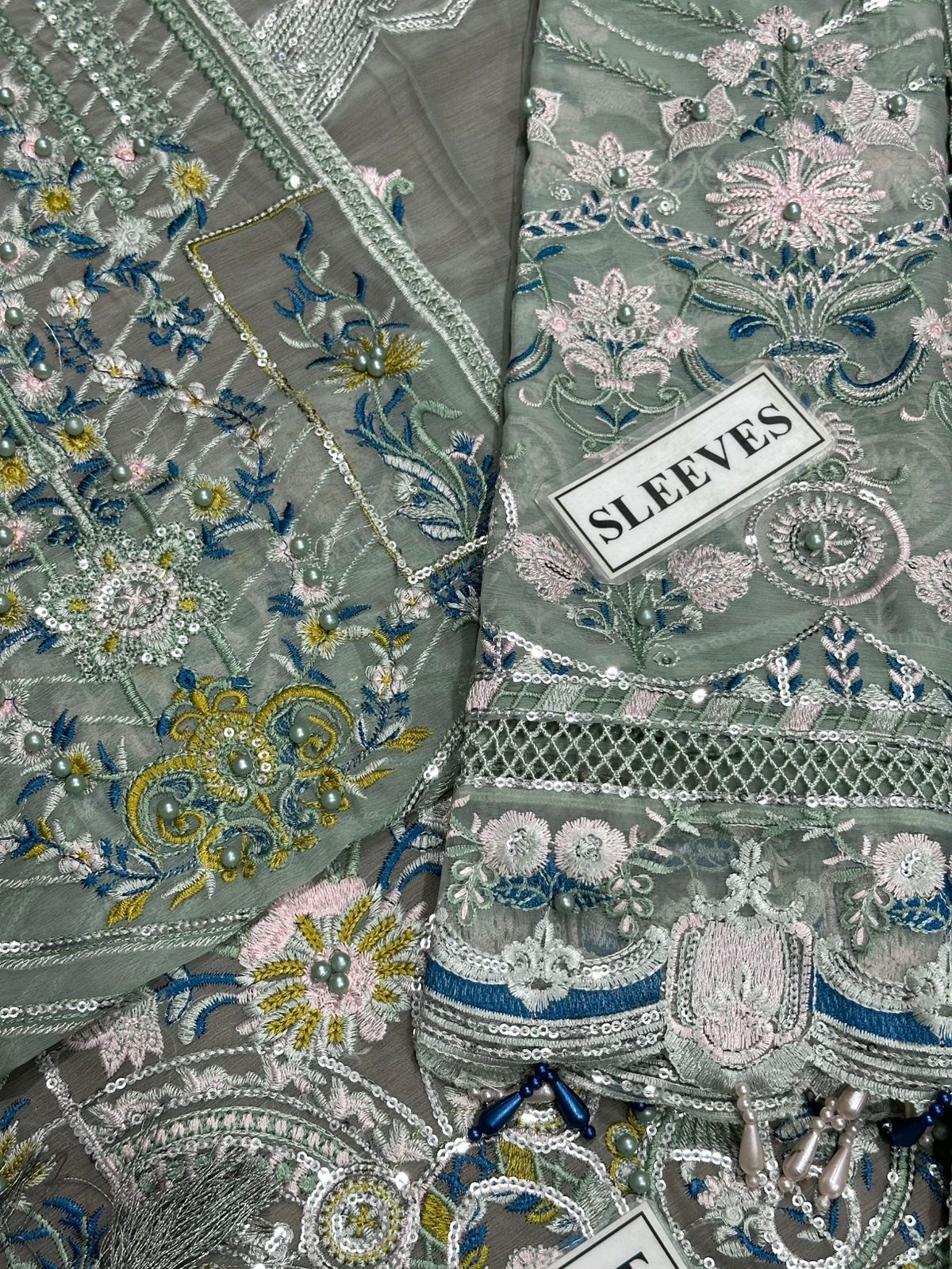 Ahmozi Presents – Adan Libas Chiffon Embroidered Collection