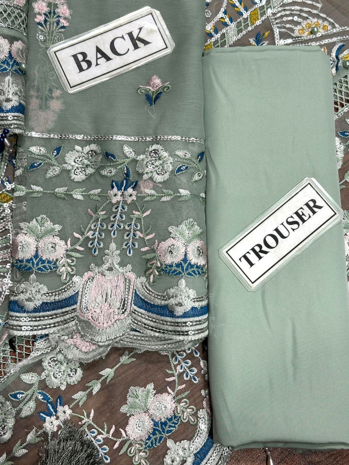 Ahmozi Presents – Adan Libas Chiffon Embroidered Collection