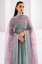 Jazmin – Chiffon Maxi with Net Dupatta