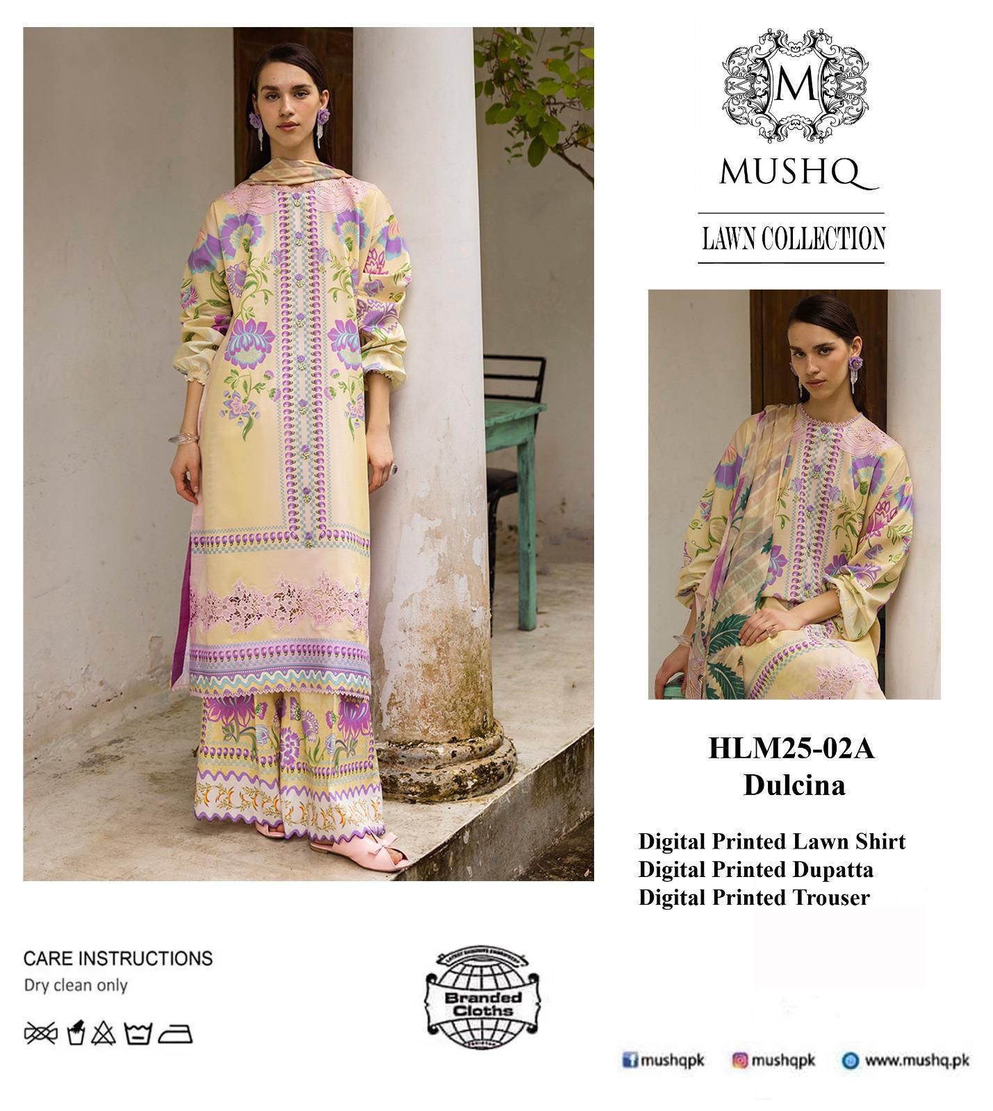 Mushq Hemline – Al Nisa Embroidery Collection