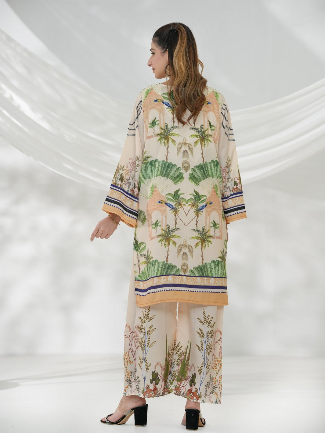 Mehak Co-Ord Set (OffWhite)