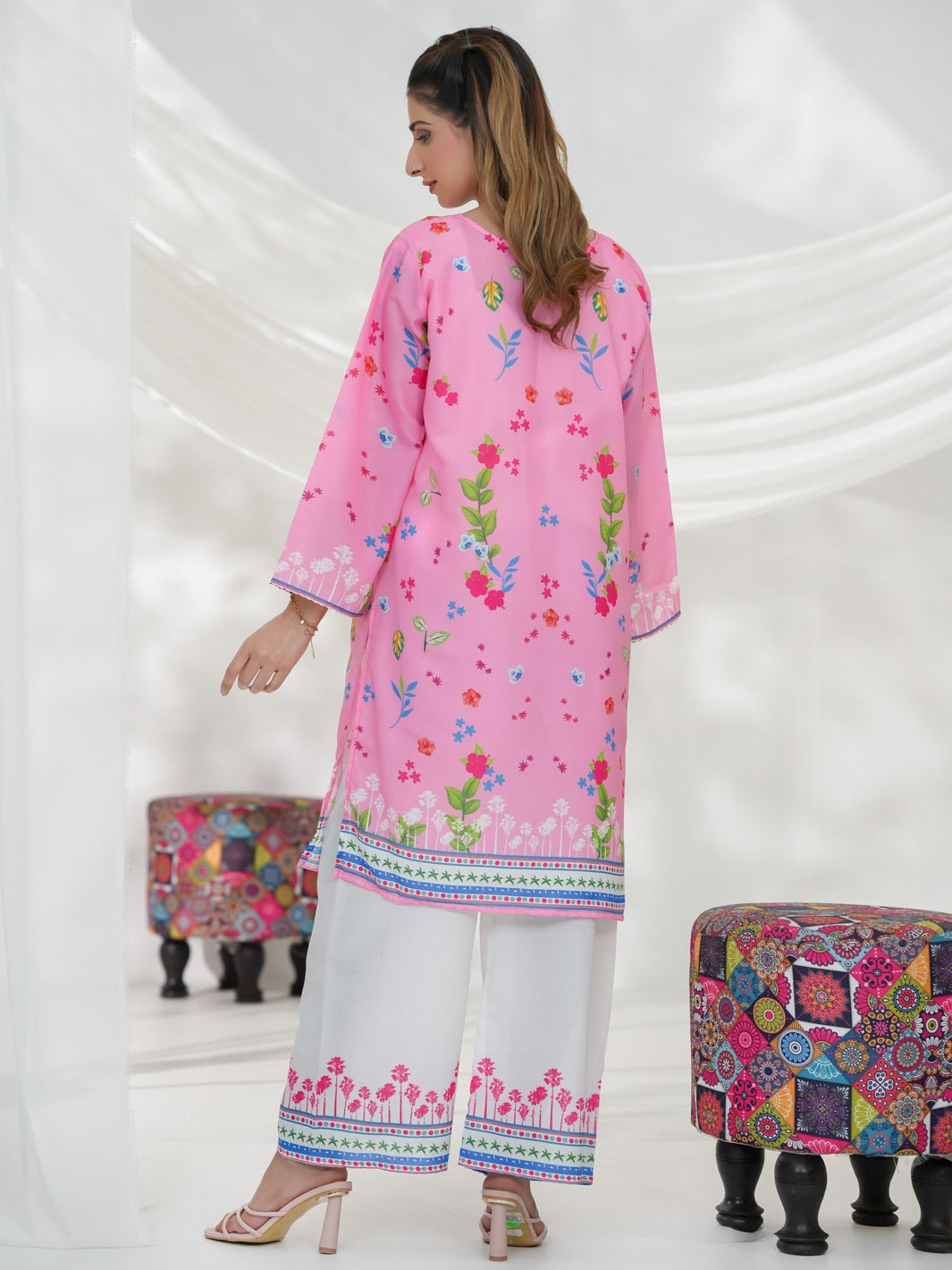 Roshi Co-Ord Set (Pink)