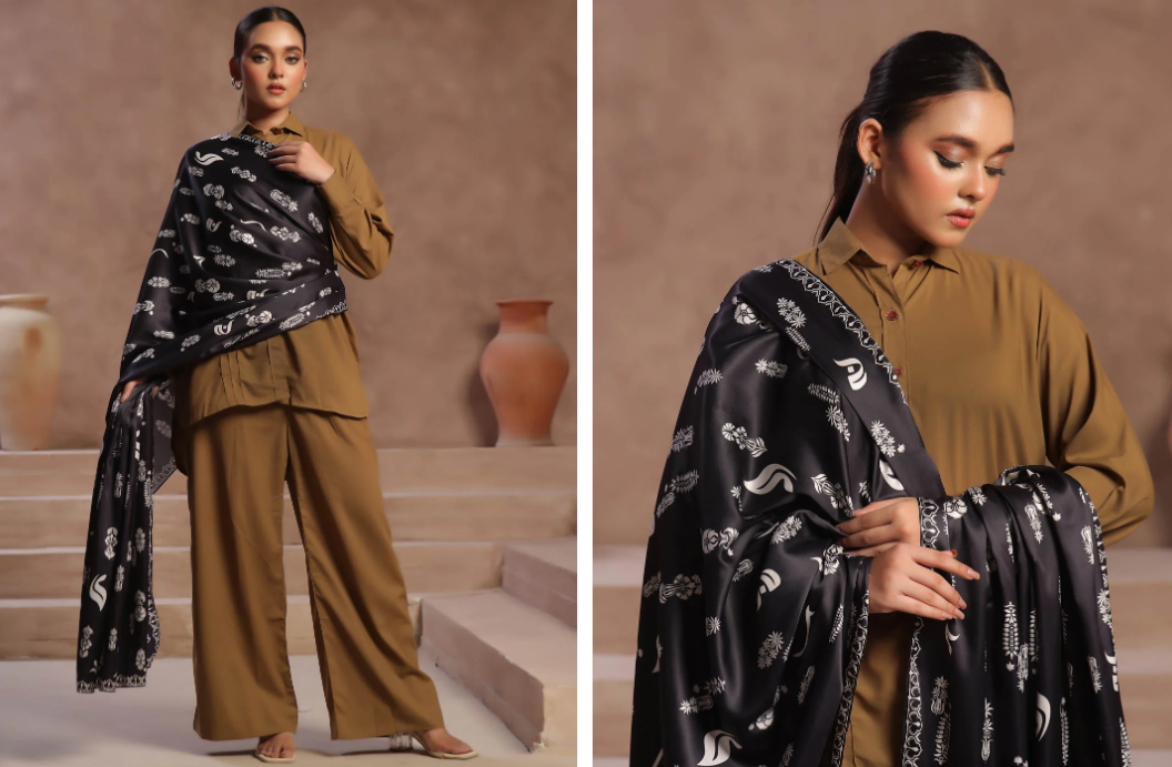 Raqs Dupatta (Black)